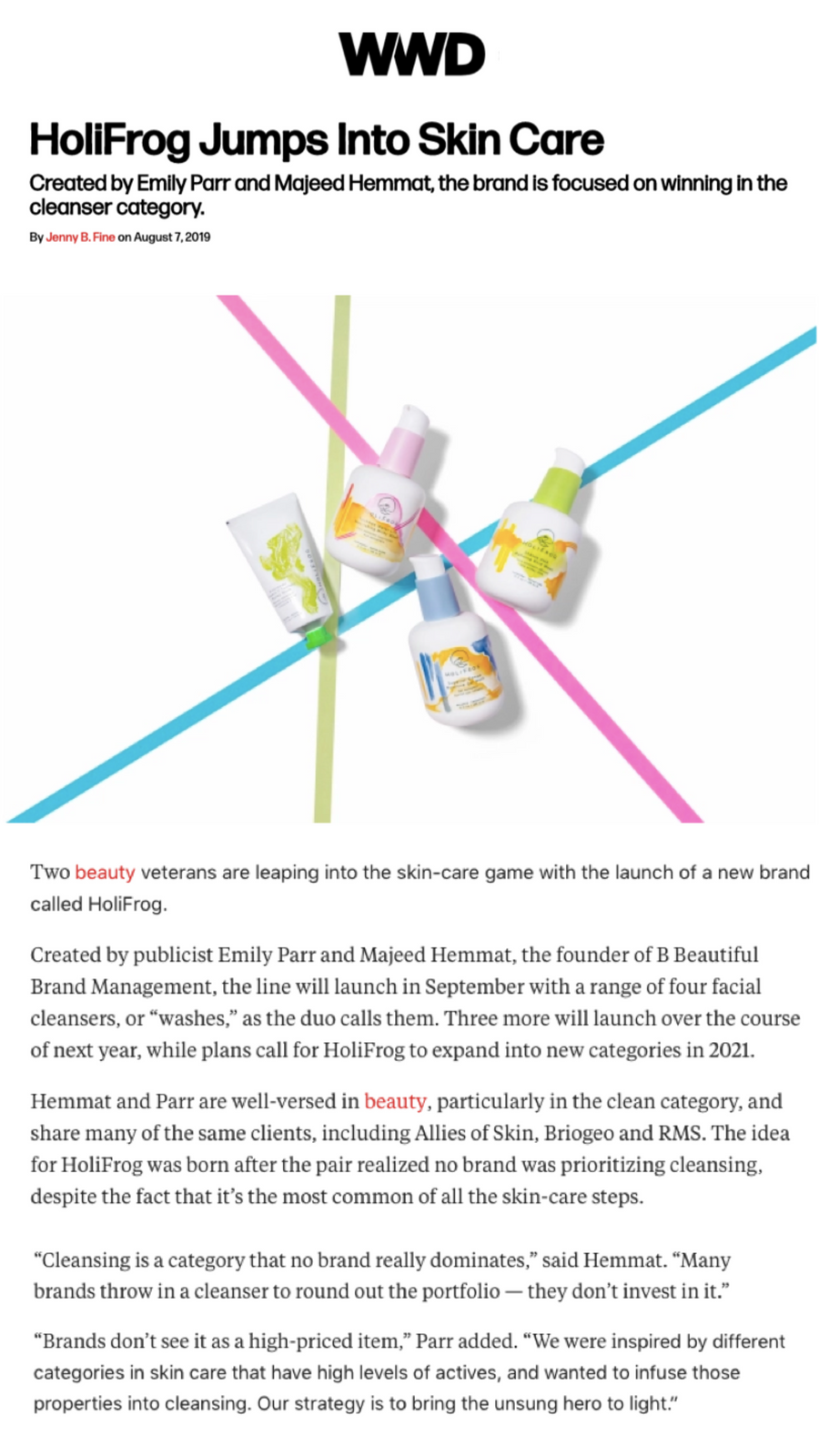 WWD August 2019